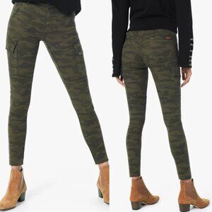 JOE'S JEANS The Charlie Ankle Green Camo Cargo Skinny Jean